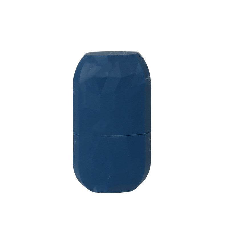 blue silicone skincare relief ice compression tray for facial beauty and makeup tools