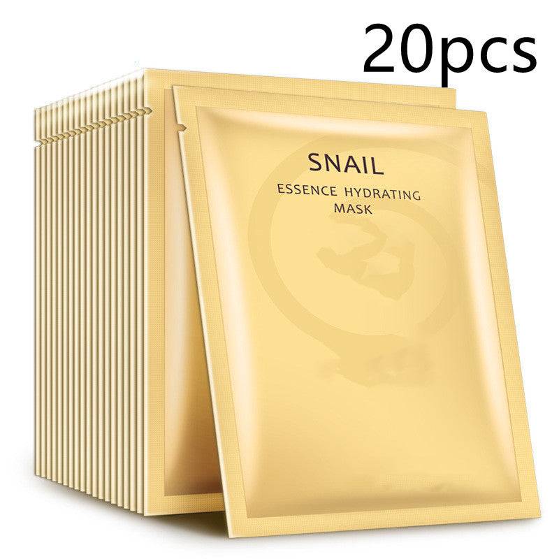 Snail Moisturizing Whitening Mask gold hydrating essence 20-pack skincare product