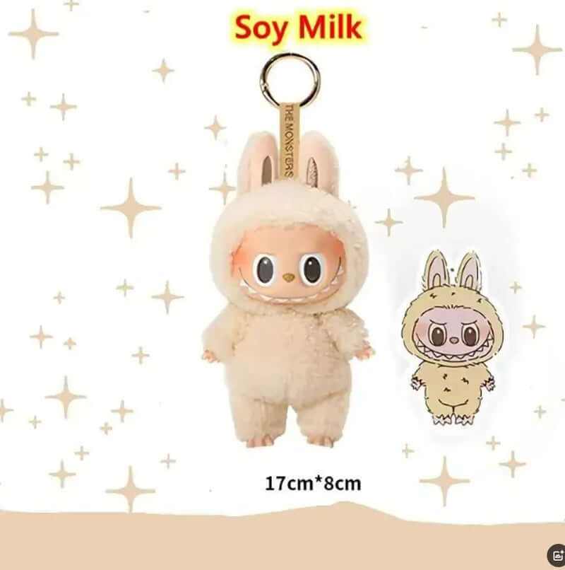 Top Quality Labubu Doll V3 with QR Code Monsters Big into Energy Seriesblind Box Kawaii Figure Face Doll Clothesdoll Keychain Decor Gift Blind Bag