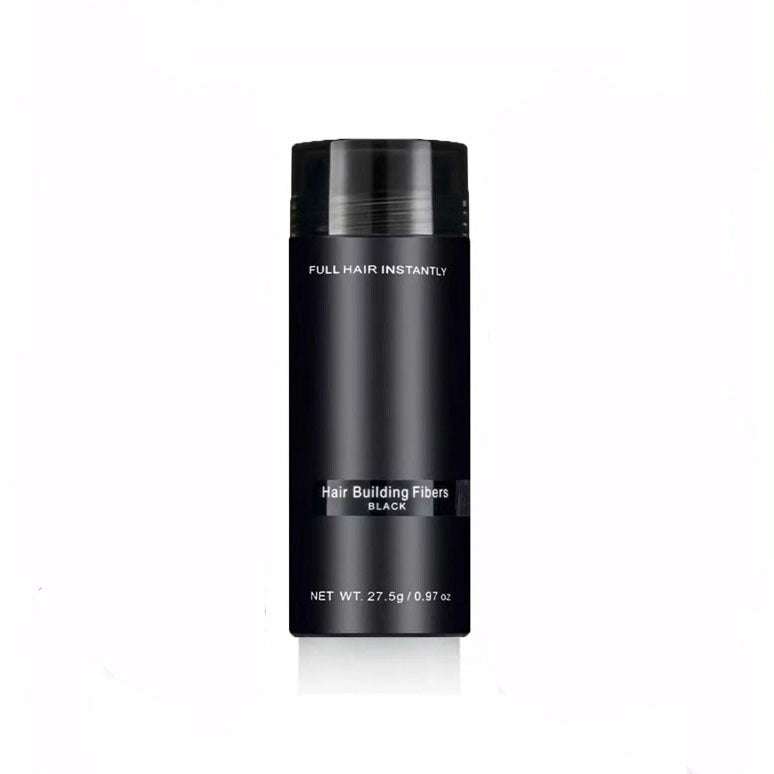 Black Thickening Solution Extension Hair Fibers bottle 27.5g for hair thickening and volume enhancement