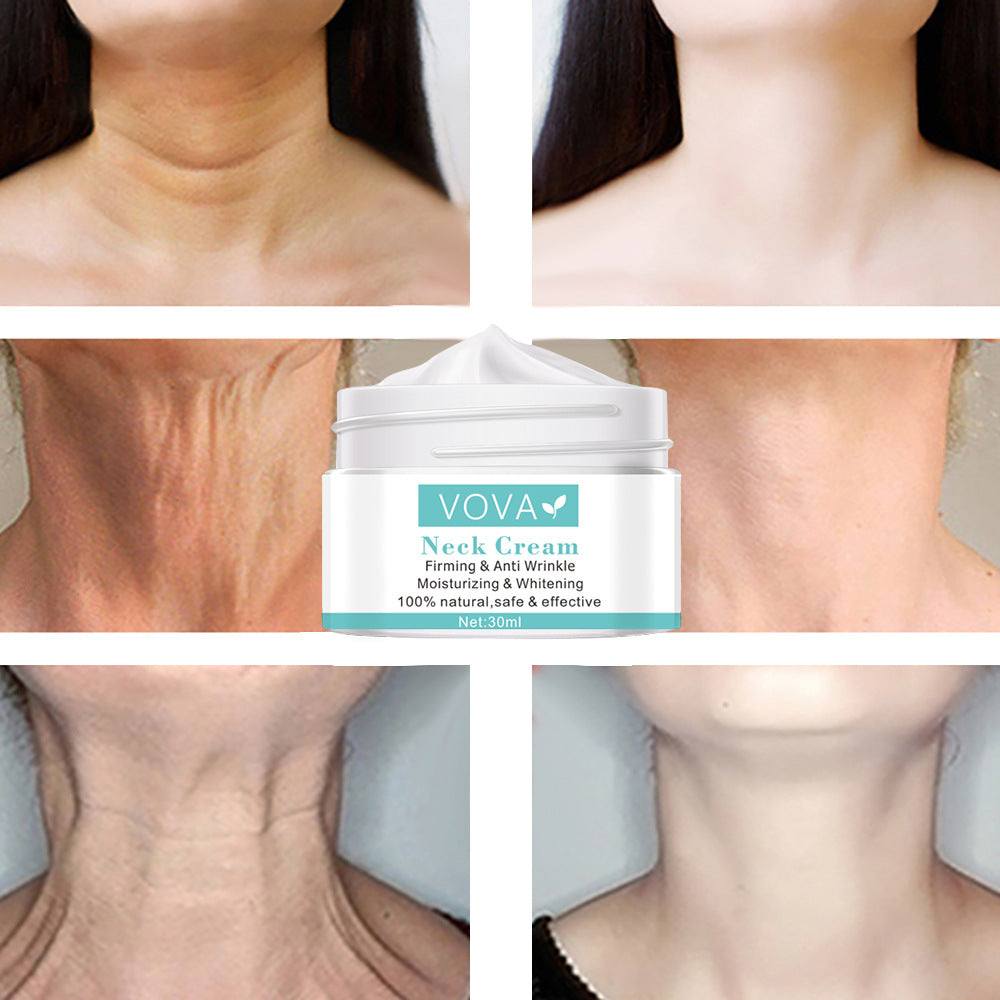 VOVA 30ml Neck Cream for firming, anti-wrinkle, moisturizing, and whitening neck skin care.